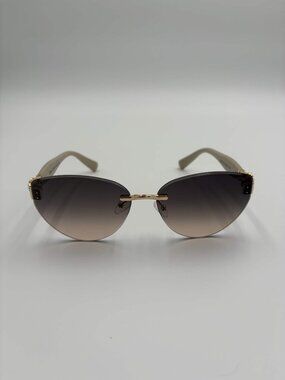 Cartier Panthère Beige Rimless Sunglasses